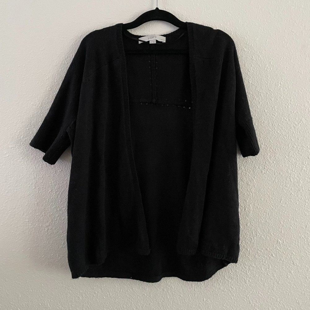Loft Black MP Cardigan